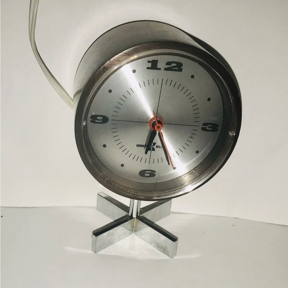 Table Desk Clock Arthur Umanoff for Herman Howard Miller George Nelson Works MCM - Picture 7 of 12